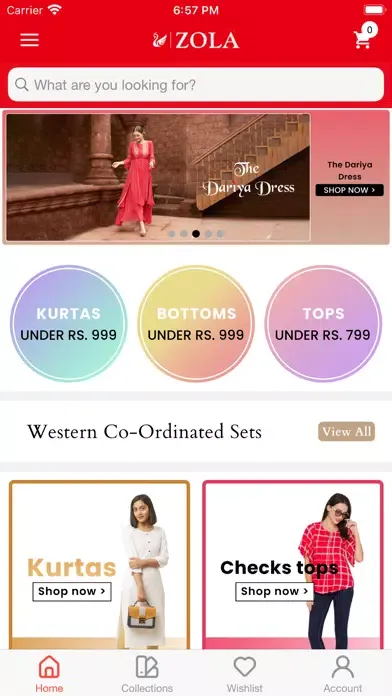 Zola Fashions स्क्रीनशॉट