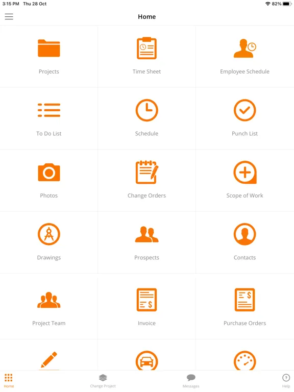Tangkapan layar Build Method App iPad