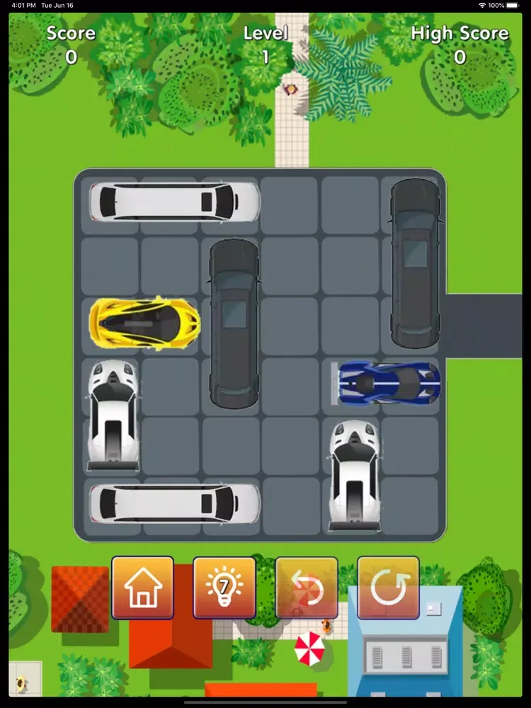 Lambo Parking Escape iPad  Screenshots