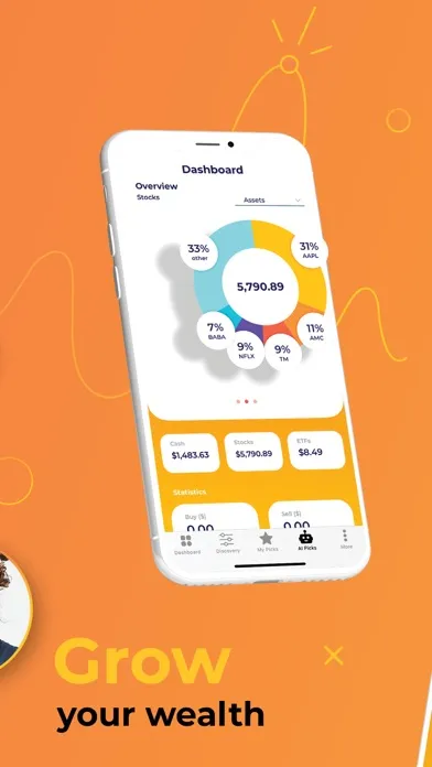 Capturas de tela do Wolfpack Financial