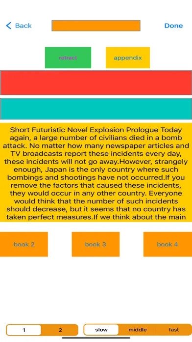 Futuristic Novel Explosion 1-4 سکرین شاٹس