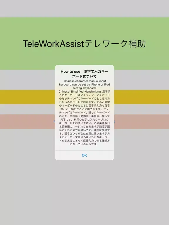 TeleWorkAssist iPad Ekran Görüntüleri