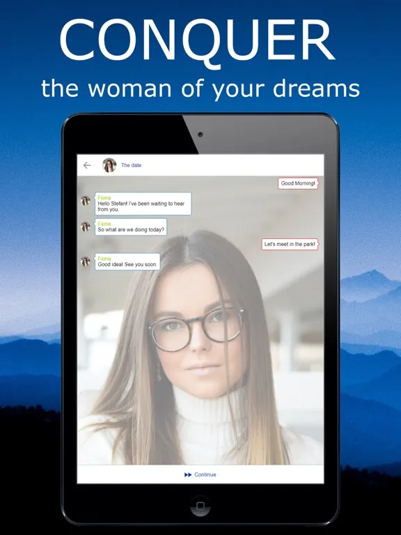 Fiona's Secret - Chat Stories iPad 應用截圖