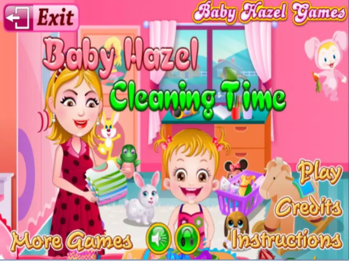Скриншоты Baby Hazel : Cleaning Time iPad 