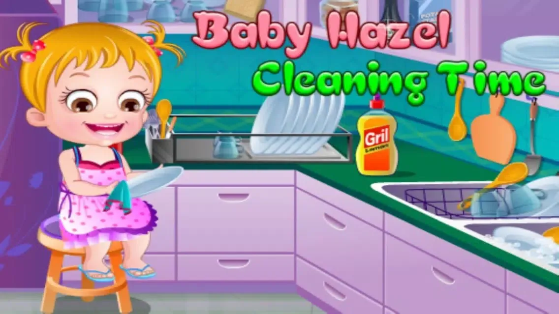 Скриншоты Baby Hazel : Cleaning Time