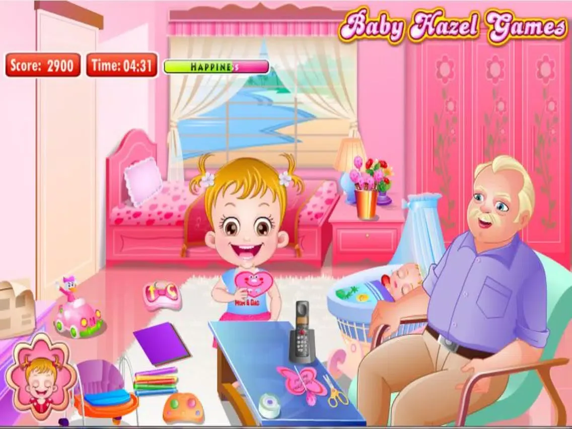 Zrzuty ekranu Baby Hazel : Valentine's Day iPad 