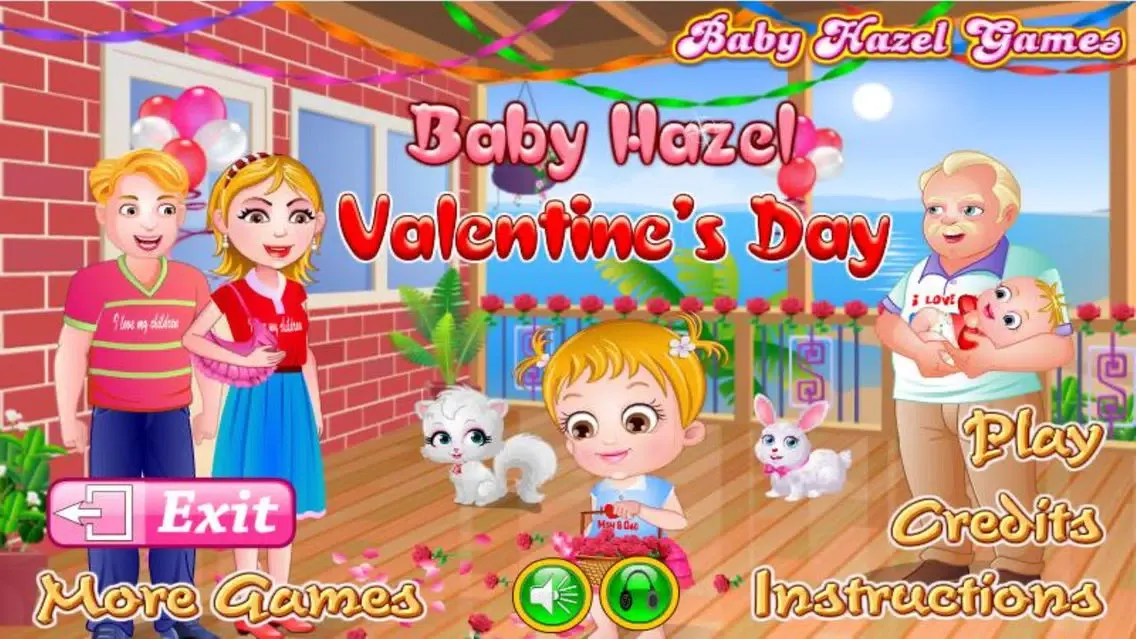 Zrzuty ekranu Baby Hazel : Valentine's Day