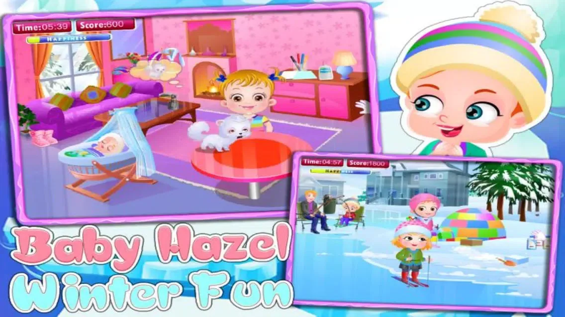 Screenshot di Baby Hazel : Winter Fun