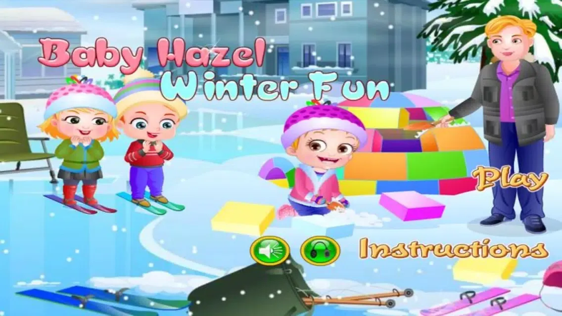 Screenshot di Baby Hazel : Winter Fun