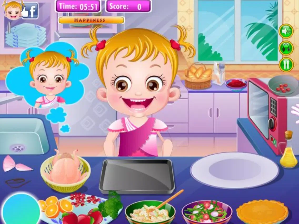 Baby Hazel : House Party & Dinner iPad  سکرین شاٹس