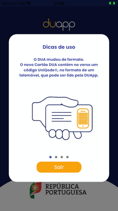 Ảnh chụp màn hình của DUApp