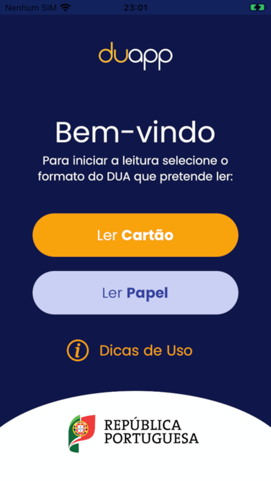 Ảnh chụp màn hình của DUApp