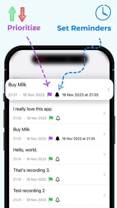 Скриншоты QuikMemo: Record & Transcribe
