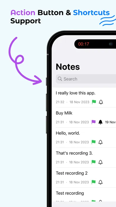 Скриншоты QuikMemo: Record & Transcribe