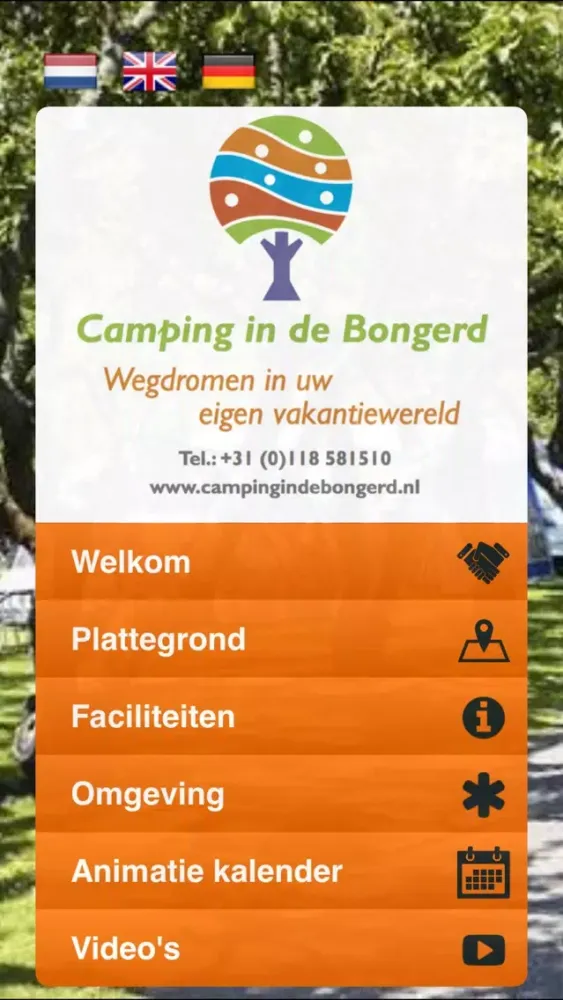 In de Bongerd應用截圖