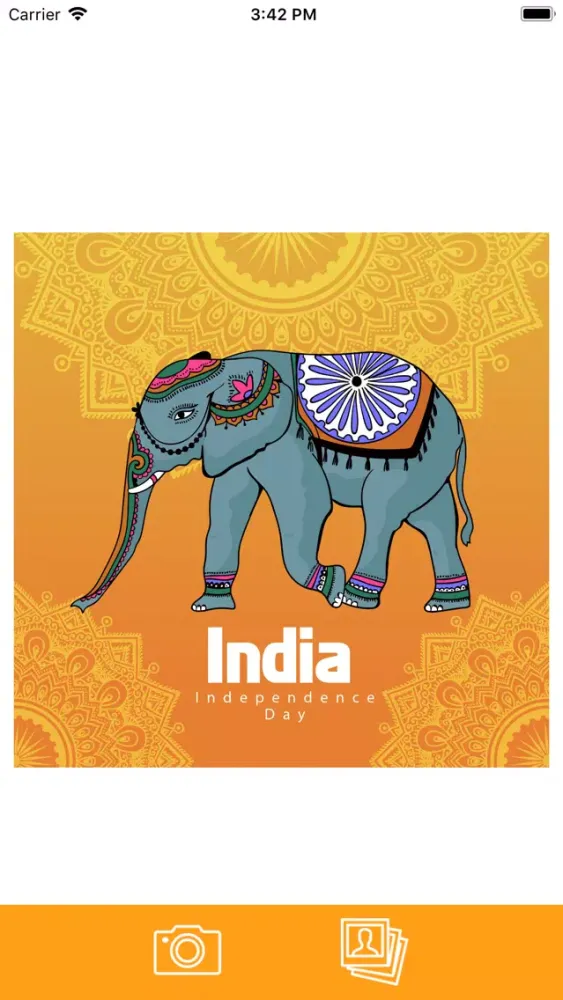 INDIA Independence Day Frames Ekran Görüntüleri