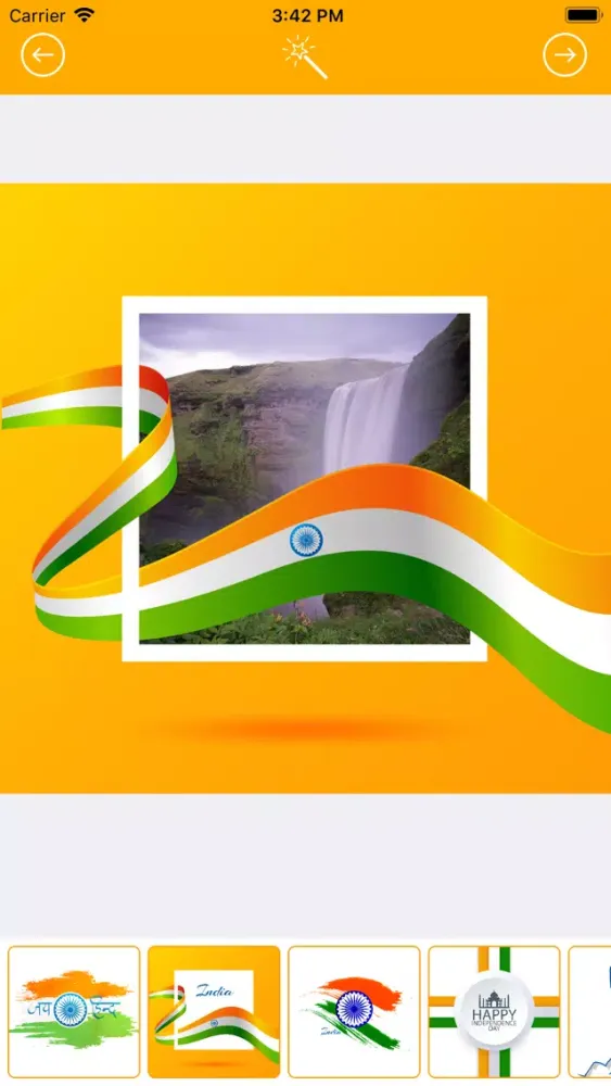 INDIA Independence Day Frames Ekran Görüntüleri