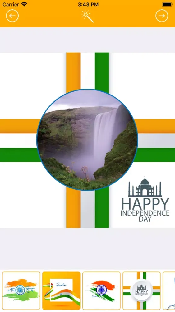 INDIA Independence Day Frames Ekran Görüntüleri