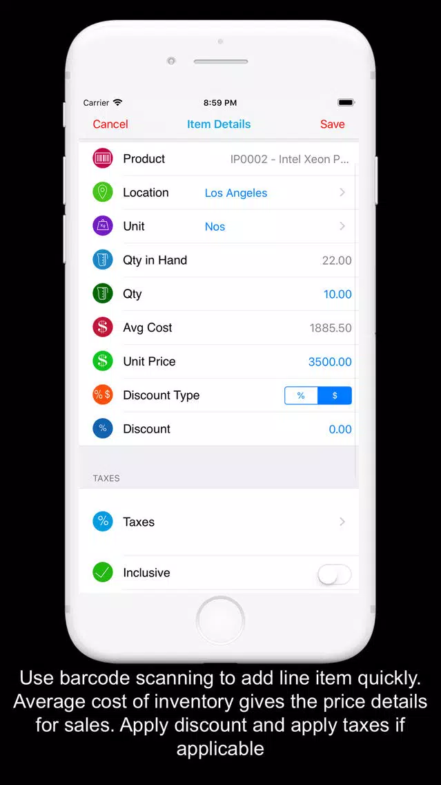 Скриншоты Kite Invoice Inventory Quotes
