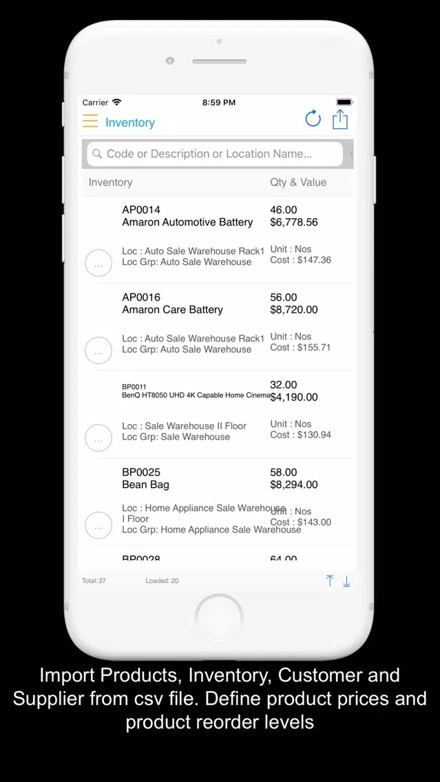 Скриншоты Kite Invoice Inventory Quotes