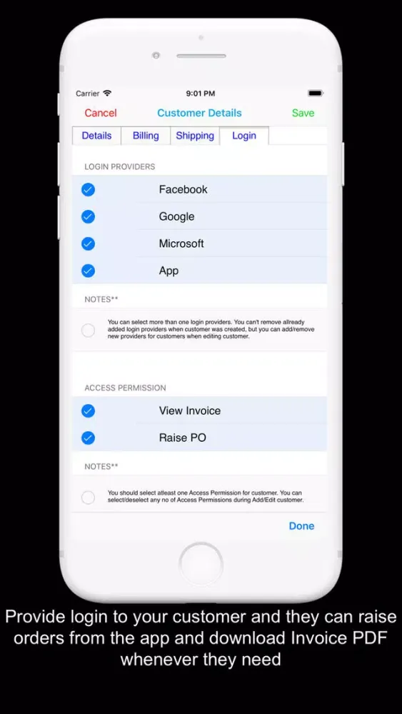 تصاویر Kite Invoice Inventory Quotes
