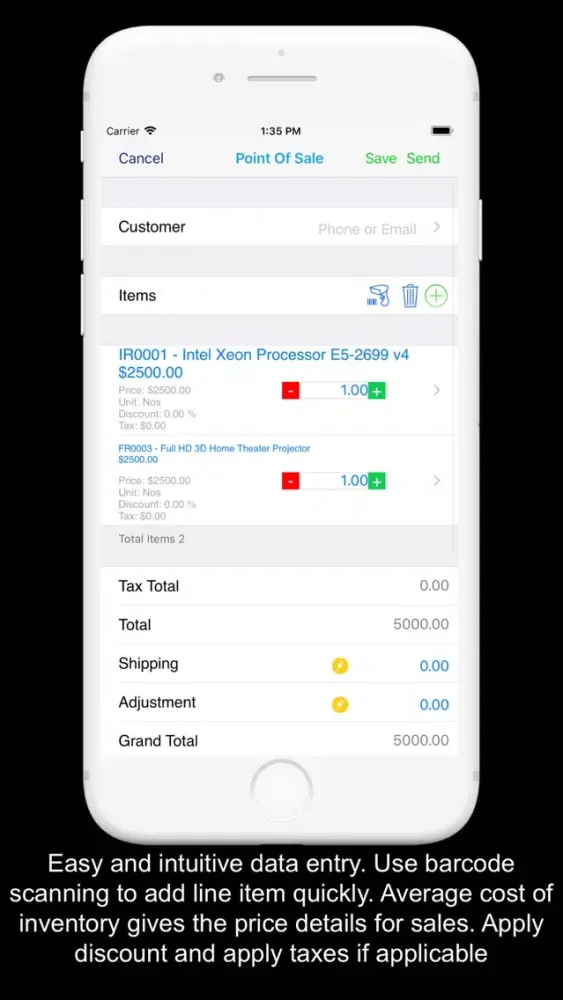 Captures d'écran de Kite POS Retail Point Of Sales