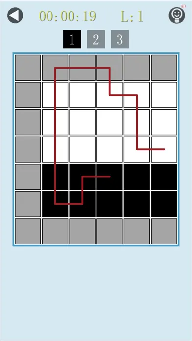 Tangkapan skrin Relay Flip:One Stroke of Color