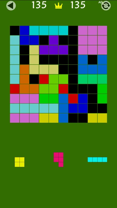 Polygon Block Game Screenshots