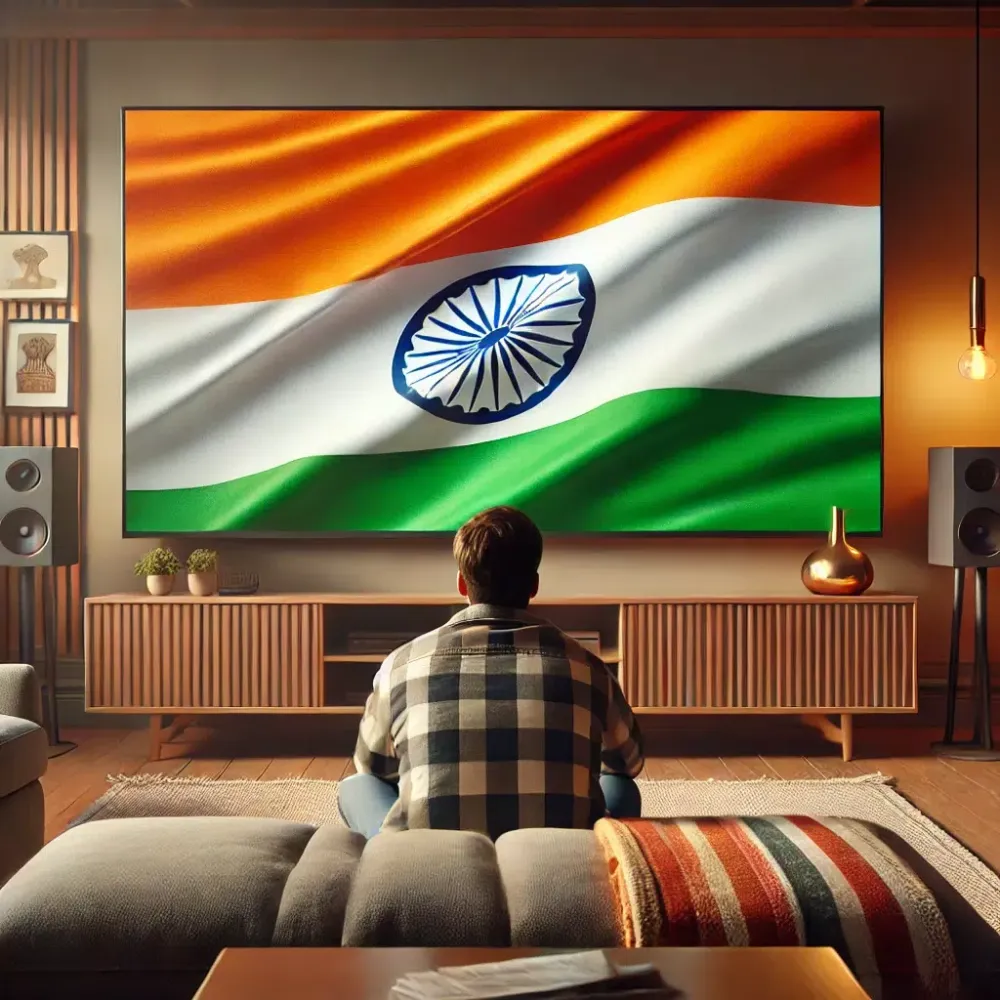 Tangkapan layar India TV Live