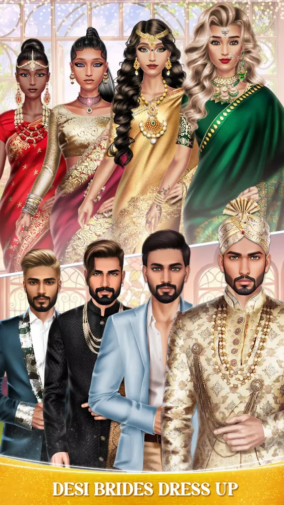Indian Bride: Wedding Dress Up应用截图