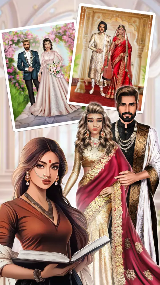 Indian Bride: Wedding Dress Up应用截图