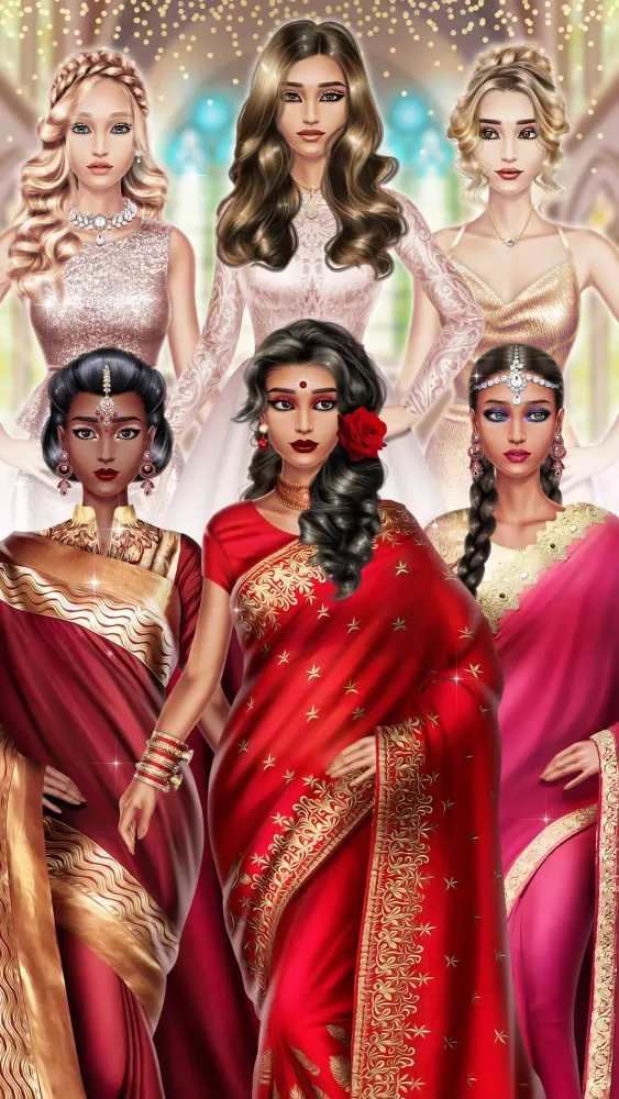 Indian Bride: Wedding Dress Up应用截图