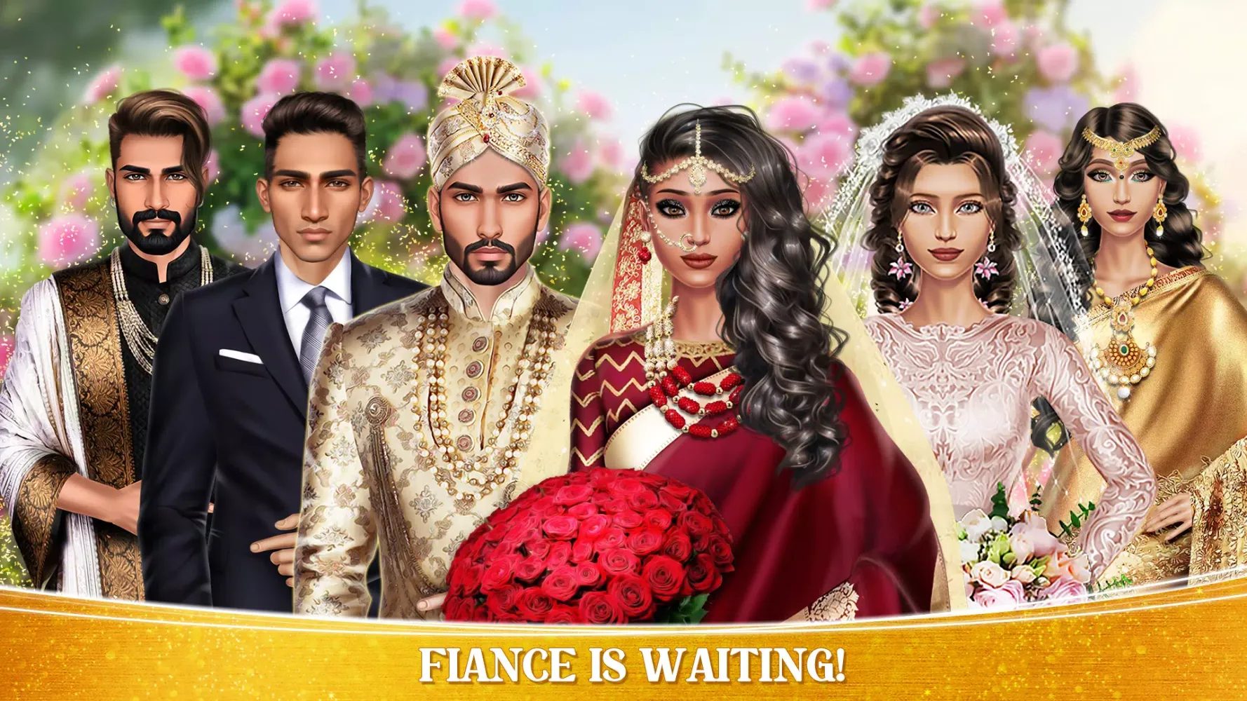 Indian Bride: Wedding Dress Up应用截图