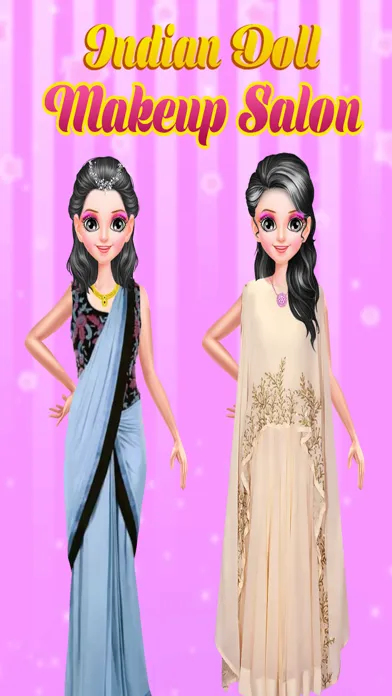 Capturas de pantalla de Indian Doll Makeup Salon