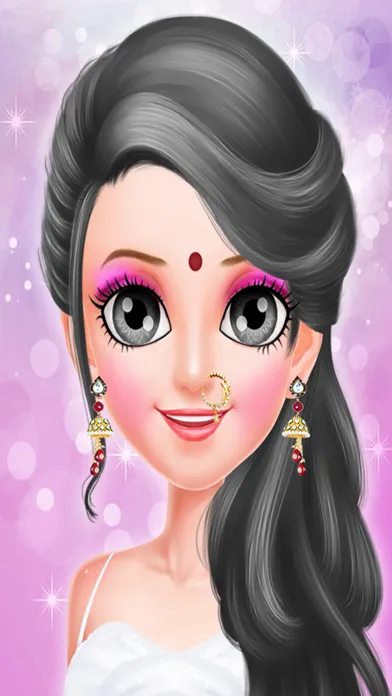 Capturas de pantalla de Indian Doll Makeup Salon