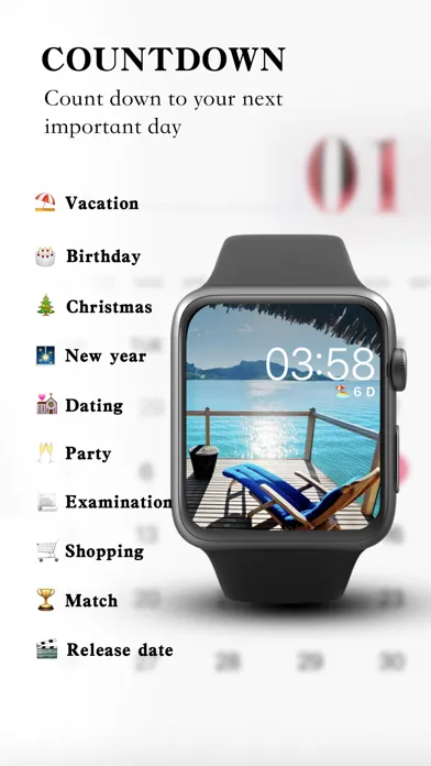 Captures d'écran de Watch Complications Pro