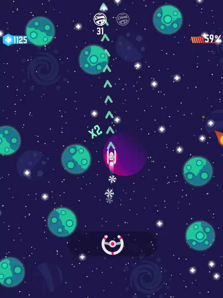 Capturas de pantalla de Space Drift! iPad 