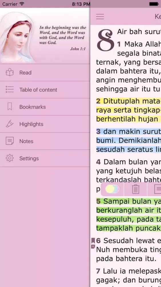 Zrzuty ekranu Alkitab untuk Wanita The Women's Indonesian Bible