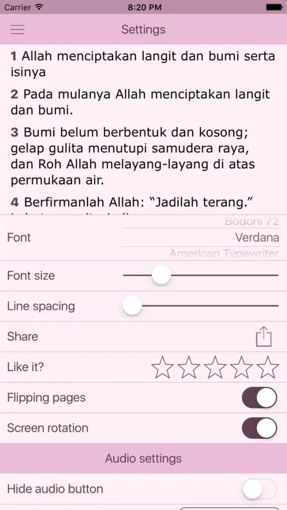 Zrzuty ekranu Alkitab untuk Wanita The Women's Indonesian Bible
