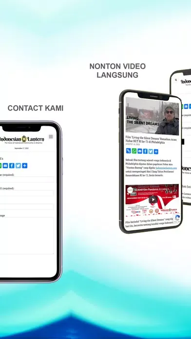 Indonesian Lantern App Screenshots