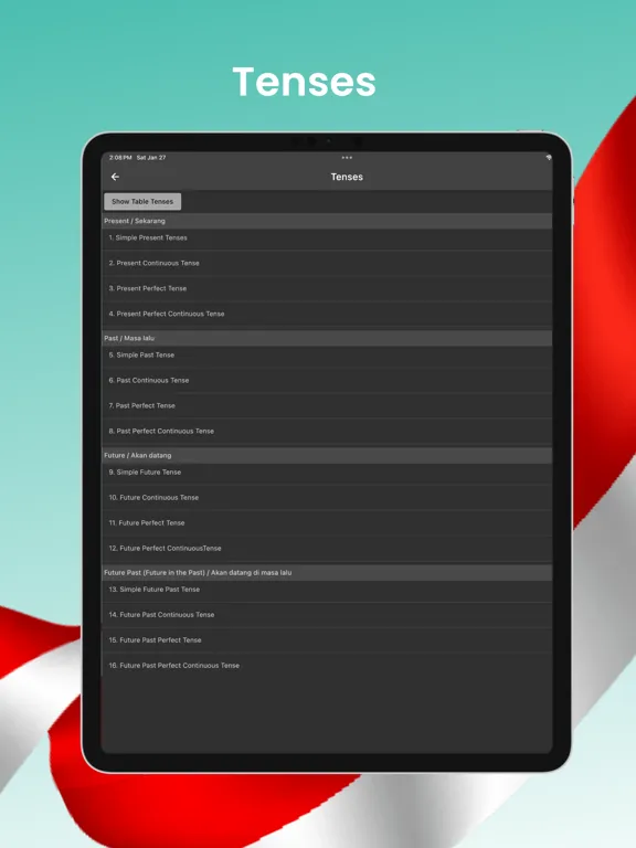 Kamus Inggris Offline iPad  स्क्रीनशॉट