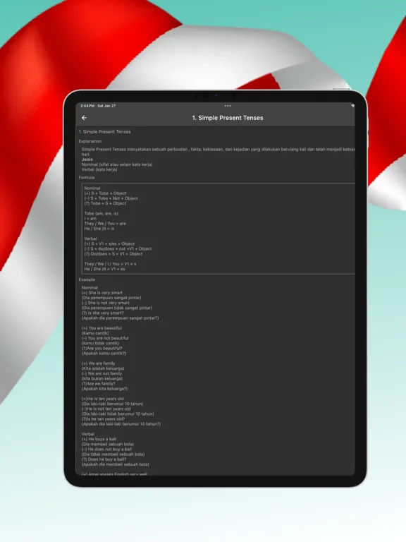Kamus Inggris Offline iPad  स्क्रीनशॉट