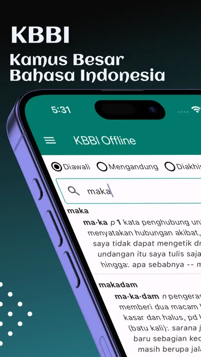 KBBI Offline应用截图