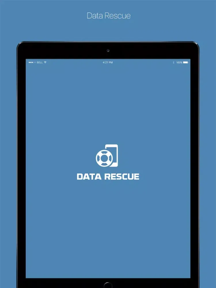 Data Rescue iPad  Ekran Görüntüleri