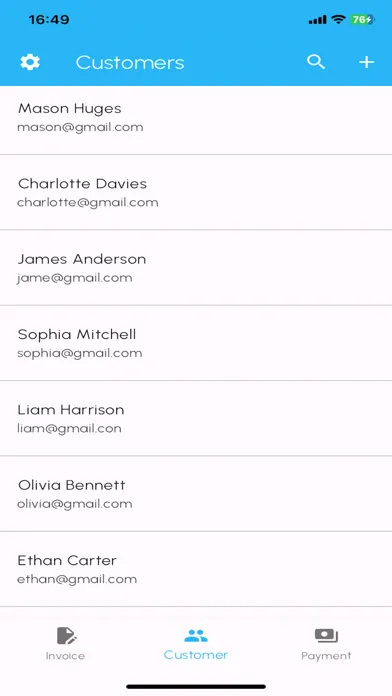 Invoice payment for Stripe Screenshots