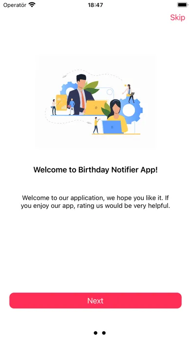 Birthday Notifier سکرین شاٹس