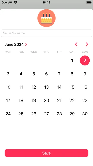 Birthday Notifier سکرین شاٹس