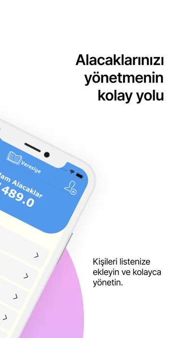 Zrzuty ekranu Dijital Veresiye Defteri