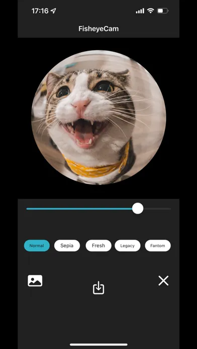 Capturas de pantalla de FisheyeCam
