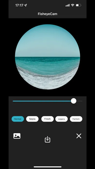 Capturas de pantalla de FisheyeCam